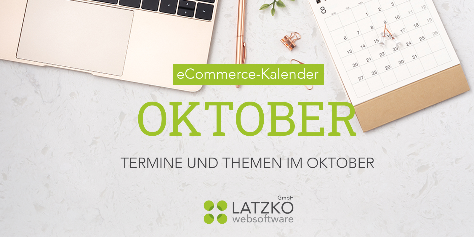 eCommerce-Kalender / Oktober 2021